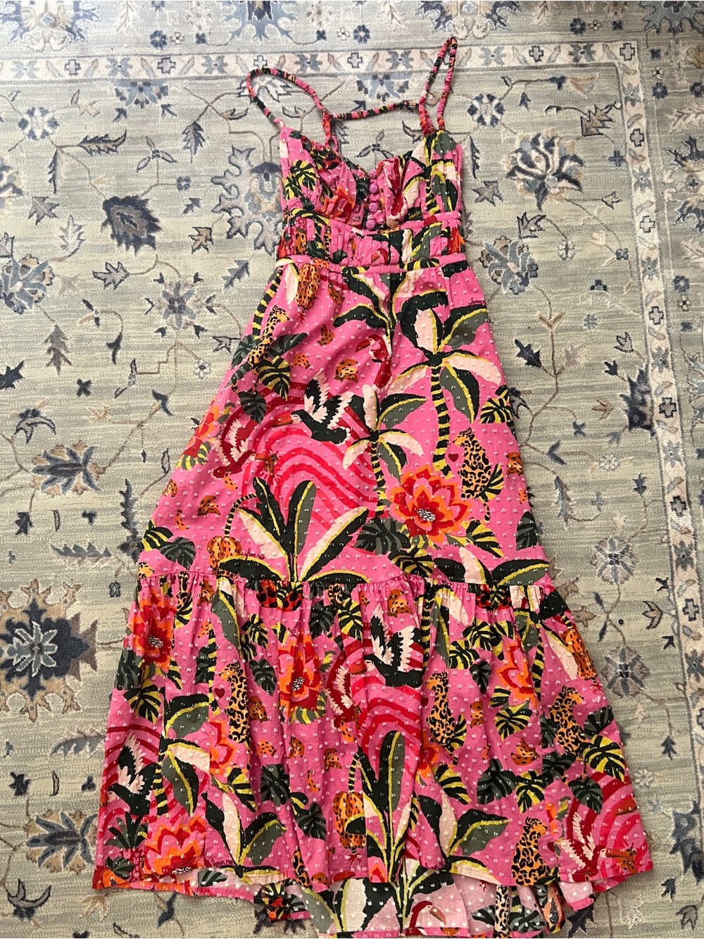 Farm Rio Tropical Maxi Dress - Picture 2 of 7